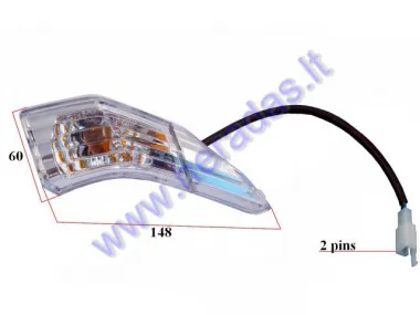 TURN Head SIGNAL LIGHT right for electric scooter HAWK