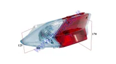 Electric scooter HAWK tail light