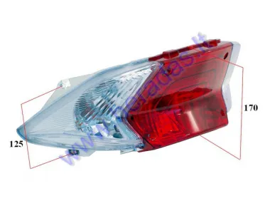 Electric scooter HAWK tail light