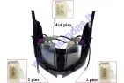 Headlight for electric scooter HAWK