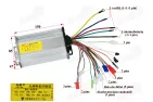 Elektrinio motorolerio kontroleris  48V 500WAT  ROCKY 2021-2022 metų modeliams
