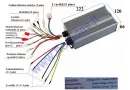 Elektrinio motorolerio kontroleris 60V 3950WAT  tinka CITYCOCO   ES8008 52+-0,5VCurrent 70+-1A, Kampas 120 laipsnių. (Phase angle) Sinusoidal brushless con