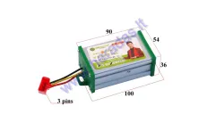 Voltage converter for electric scooter 72V/12V