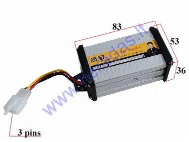 Electric scooter converter voltage regulator converts the voltage from 30 to 72V to 12v Suitable for lighting systems of various electrical appliances EPICO