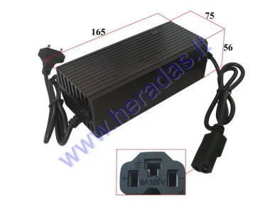 60V 30A  Battery charger for electric scooter fits CITYCOCO ES8004, ES8018, ES8007