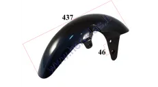 FRONT FENDER FOR ELECTRIC MOTOR SCOOTER, FIT TO MIKU MAX