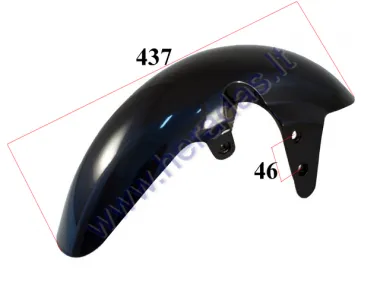 FRONT FENDER FOR ELECTRIC MOTOR SCOOTER, FIT TO MIKU MAX