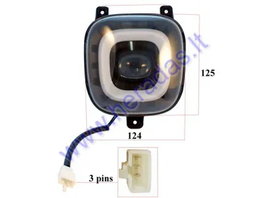 Front light for electric scooter  ROCKY