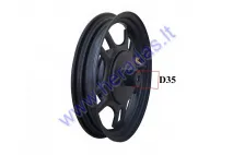 Elektrinio motorolerio priekinis ratas ROCKY R10 14x2.50  60/100 R10