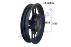 Elektrinio motorolerio priekinis ratas ROCKY R10 14x2.50  60/100 R10
