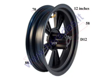 Front rim for electric scooter ROBO