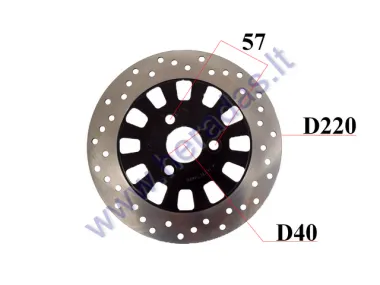 FRONT BRAKE DISC FOR ELECTRIC MOTOR SCOOTER FITS ROBO