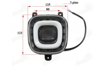 Headlight of electric scooter ROCKY