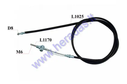 Electric scooter front brake cable EPICO L117