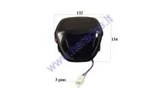 Display for electric scooter ROCKY 3PIN 48/60V since 2021.10