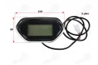 Display - speedometer of electric scooter fits HIMOTO HM2