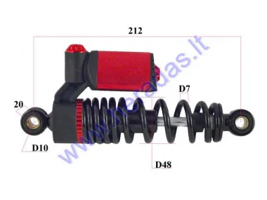 REAR SHOCK ABSORBER FOR ELECTRIC MOTOR SCOOTER , FITS CITYCOCO