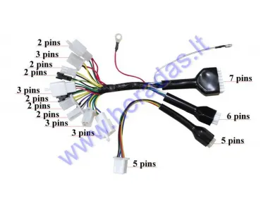 INSTALLATION CABLES FOR ELECTRIC SCOOTER CITYCOCO ES8004