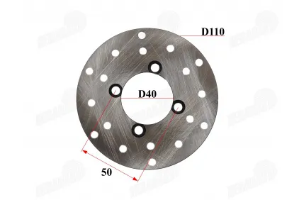 Front brake disc of electric scooter, quad bike fits HIMOTO HM4