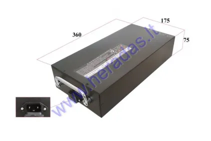 Battery for electric motor scooter, Lithium battery 60V 1200WH fits CITYCOCO. Placed under the frame.