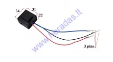 Turn relay with an audible signal for electric scooter, motorcycle CITYCOCO ES8004 registered