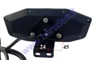 ELECTRIC MOTOR SCOOTER PANEL - SPEEDOMETER, ODOMETER, CHARGE INDICATOR 60V FIT TO CITYCOCO ES8004,ES8008 UNTIL 2022 YEARS