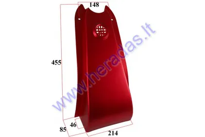 REAR PLASTIC COVER UNDER THE FRAME FOR ELECTRIC SCOOTER FIT TO CITYCOCO ES8008