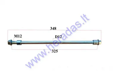 STUB AXLE FOR FRONT SWINGARM, FIT TO ELECTRIC MOTOR SCOOTER CITYCOCO