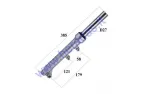 FRONT SHOCK ABSORBER FOR ELECTRIC MOTOR SCOOTER RIGHT SIDE, FIT TO CITYCOCO