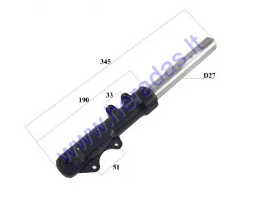 FRONT SHOCK ABSORBER FOR ELECTRIC MOTOR SCOOTER LEFT SIDE, FIT TO CITYCOCO