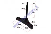 FRONT FORK BRACE CLAMP (LOWER) with snand FOR ELECTRIC MOTOR SCOOTER CITYCOCO Citycoco ES8004,ES8008