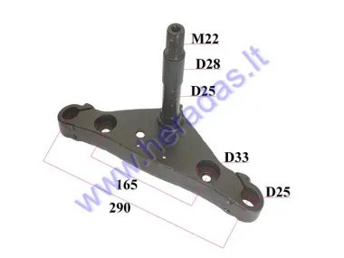 FORK LOWER BRACKET SADDLE WITH STAND FOR ELECTRIC SCOOTER CITYCOCO ES8008