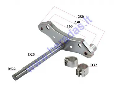 FORK LOWER BRACKET SADDLE WITH STAND FOR ELECTRIC SCOOTER CITYCOCO ES8018