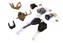 Key switch set for electric scooter suitable for CITYCOCO ES8009