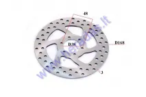 ELECTRIC MOTOR SCOOTER BRAKE DISK FOR CITYCOCO