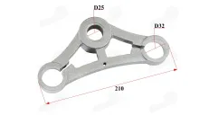 Fork lower holder saddle for electric scooter, tricycle fits HIMOTO HM2, HM3