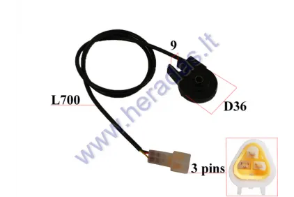 Electric scooter side support switch MIKU MAX