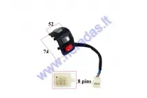 SWITCH ASSEMBLY FOR ELECTRIC MOTOR SCOOTER INDICATOR/HORN/LIGHTS HAWK