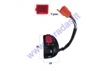 SWITCH ASSEMBLY FOR ELECTRIC MOTOR SCOOTER INDICATOR/HORN/LIGHTS MS031 MS041