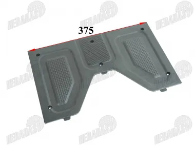 Elektrinio motorolerio triračio plastikinė apadaila po kojomis tinka PRAKTIK1 EKO