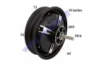 Engine for electric motor scooter 60V 800wat MIKU MAX