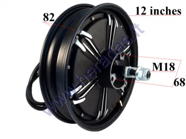 ELECTRIC MOTOR SCOOTER ELECTRIC MOTOR WHEEL 72V 3000wat fits to ROBO