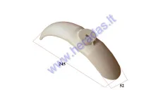 FRONT FENDER FOR ELECTRIC KICK SCOOTERS M365, XIAOMI