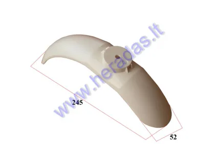 FRONT FENDER FOR ELECTRIC KICK SCOOTERS M365, XIAOMI