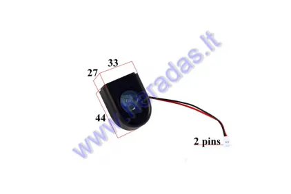 Elektrinio paspirtuko  priekinis žibintas  36V 250WAT tinka modeliui ELESMART E3, XIAOMI M365/PRO