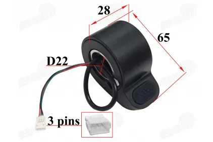 Electric scooter, scooter accelerator handle 36V 250WAT suitable for model 365