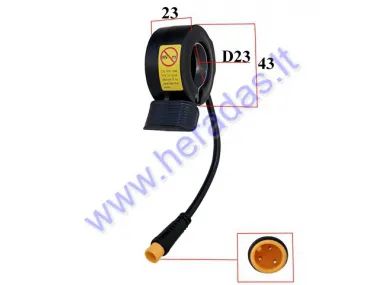 THUMB THROTTLE ACCELERATOR FOR ELECTRIC KICK SCOOTER KUGOO G2 PRO