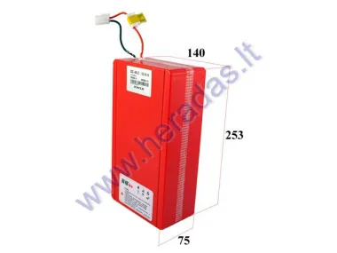 Electric scooter, scooter battery 48V 15AH DZ48Z 15AS, suitable for PIXI, DUDU