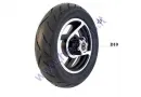 Elektrinio paspirtuko, skuterio priekinis ratas su padanga , tinka modeliui DUDU