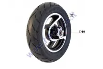 Electric scooter, scooter front wheel with tire, suitable for DUDU model